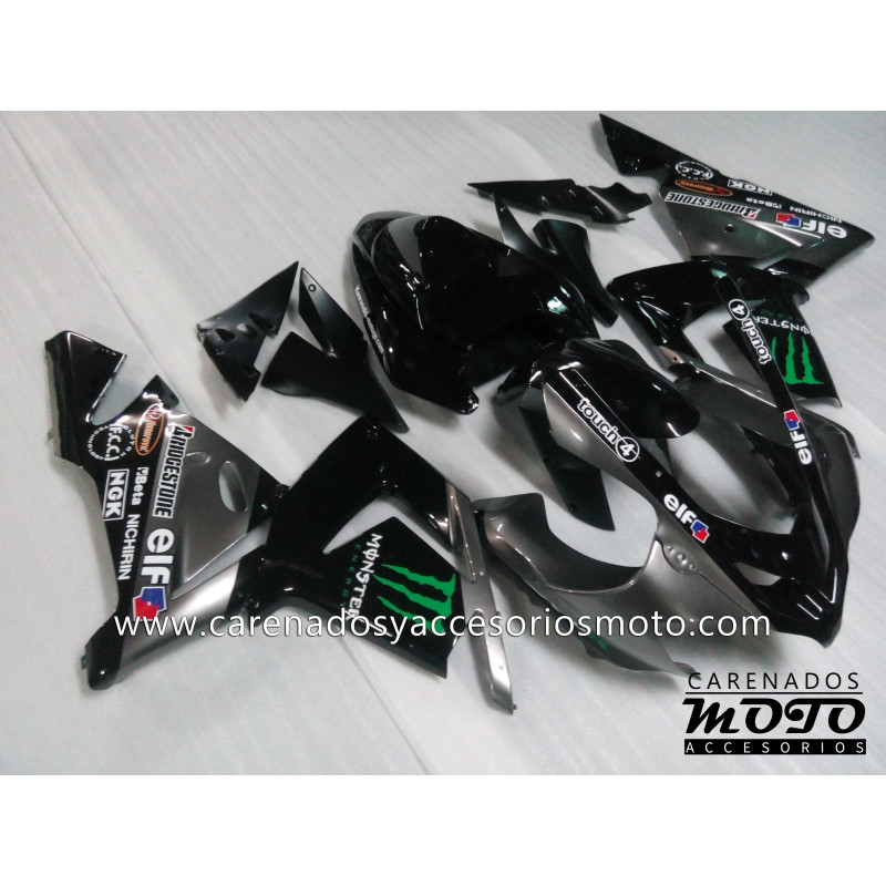 Fanale Anteriore Avdb-moto Compatibile Con Kawasaki ZX10R Anni 2004-2005