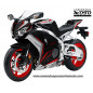 Honda CBR 1000RR 2008-2011 efecto carbono