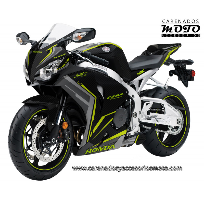 Honda CBR 1000RR 2008-2011 efecto carbono