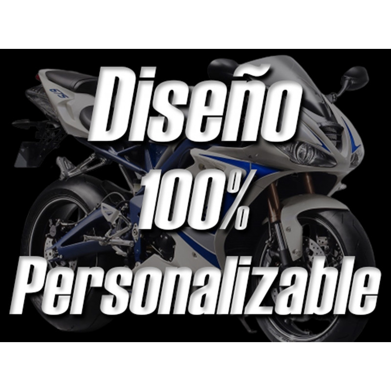 Triumph Daytona 675 2006-2008 + Carcasa completa depósito + Tapa de Colín Monoplaza Triumph Daytona 675 2006-2008 + Carcasa completa depósito + Tapa de Colín Monoplaza